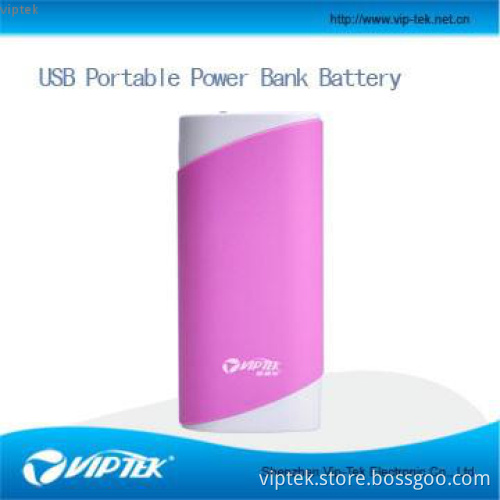 Viptek new usb portable power bank charger